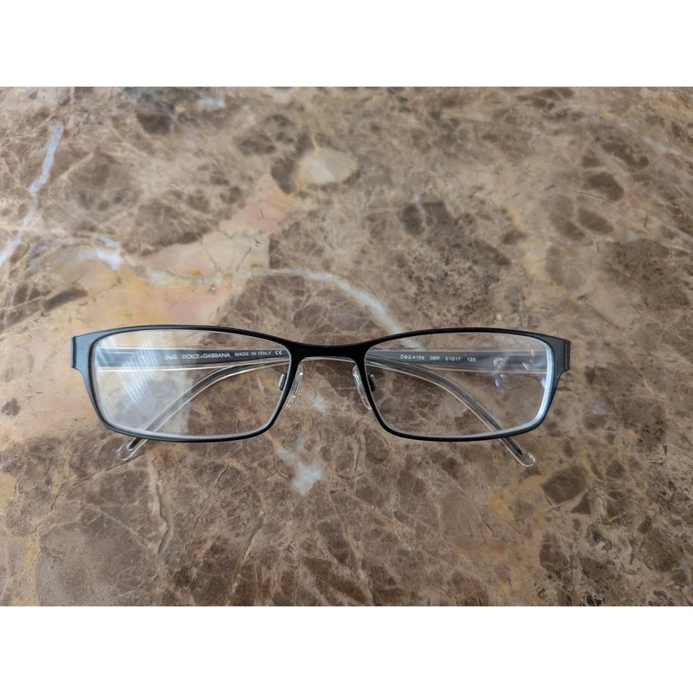 Dolce and Gabbana DG4159 BR 51 17 135 Used Eyeglasses Frames - Eyewear